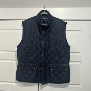 Polo Ralph Lauren Navy Quilted Vest